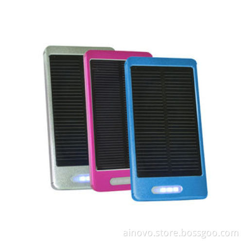Solar power bank for iPhone, PSP, GPS, 3,000mA capacity